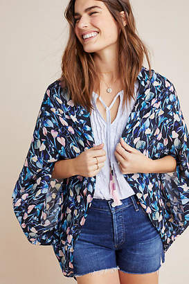 rae floral jacket kimono