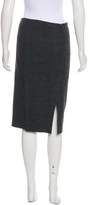 Thumbnail for your product : Theory Wool-Blend Knee-Length Skirt