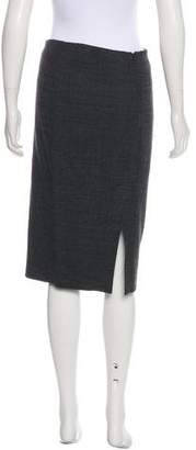Theory Wool-Blend Knee-Length Skirt