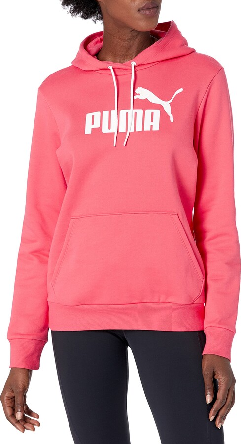 Pink Puma Hoodie | Shop the world's largest collection of fashion |  ShopStyle
