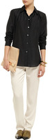 Thumbnail for your product : Acne Studios Adeline cotton and silk-blend shirt
