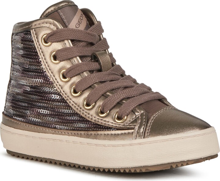 geox high top sneaker girl