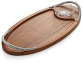 Thumbnail for your product : Nambe Two-Piece Braid Serving Board & Dipping Dish Set
