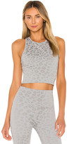 Thumbnail for your product : Beyond Yoga Leopard Studio Cropped Tank