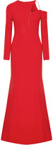 Thumbnail for your product : Antonio Berardi Cutout Button-detailed Cady Gown
