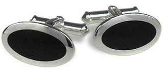 Forzieri Classic Sterling Silver Cuff Links