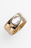Thumbnail for your product : Melinda Maria 'Ryan' Hammered Band Ring