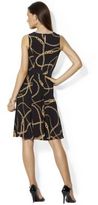 Thumbnail for your product : Lauren Ralph Lauren Belted Sleeveless Jersey Dress