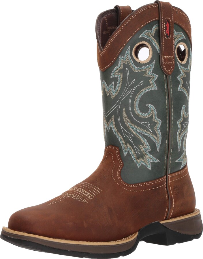 wide calf cowboy boots mens
