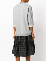 Thumbnail for your product : 3.1 Phillip Lim Pieced french terry dress