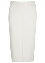 Thumbnail for your product : Altuzarra Cream panelled wool pencil skirt