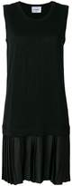 Thumbnail for your product : Dondup pleated shift dress