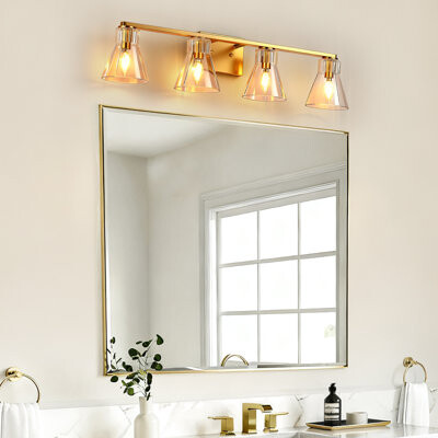 Mercer41 4-light Wall Sconces Suitable For Bathrooms And Hallways