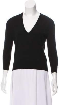 Celine Lightweight V-Neck Sweater Black Lightweight V-Neck Sweater