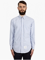 Thumbnail for your product : Thom Browne Men's Blue Cotton Oxford Shirt