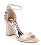 badgley mischka faye ankle strap sandal