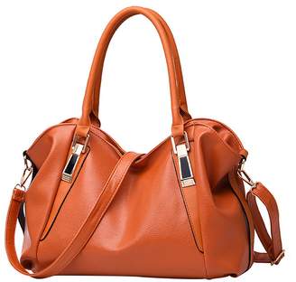 JINying Lady's Shoulder Bag Classic Leisure Women PU Leather Handbag