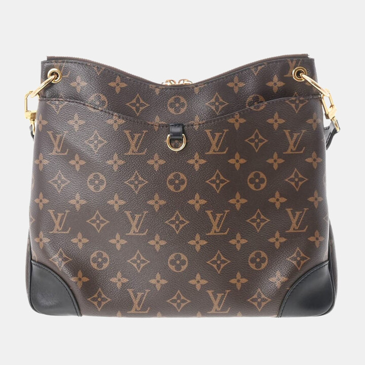 Louis Vuitton Brown Monogram Odeon MM - ShopStyle Shoulder Bags