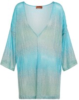 Thumbnail for your product : Missoni Mare Zig-zag knit kaftan