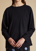 Thumbnail for your product : KHAITE The Imogen Long-Sleeved T-Shirt in Black