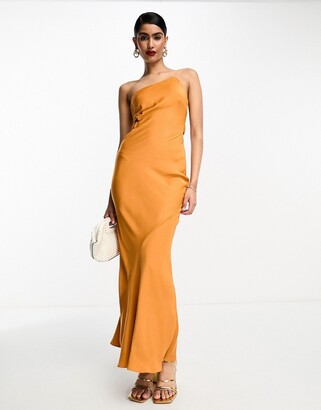 ASOS DESIGN Women's Orange Formal Dresses