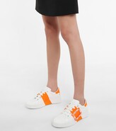 Thumbnail for your product : Roger Vivier Viv' Skate leather sneakers