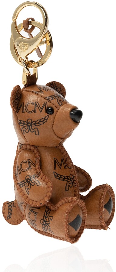 mcm bear keychain