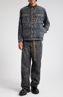 Sacai Bandana Print Bomber Jacket19 04267 retail 