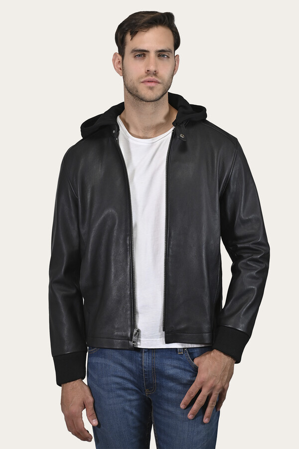 Moda Piel Saddle Leather Jacket