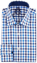 Thumbnail for your product : English Laundry Check Cotton Dress Shirt, Blue
