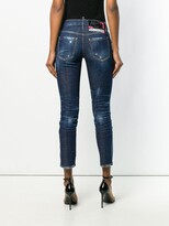Thumbnail for your product : DSQUARED2 Skinny Straight Cropped Jeans