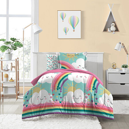 Dream Factory Rainbow 5-pc. Complete Bedding Set with Sheets