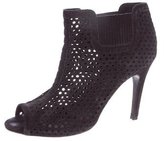 Thumbnail for your product : Pedro Garcia Perforated Suede Booties