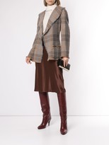 Thumbnail for your product : Giorgio Armani Plaid Fitted Blazer