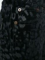 Thumbnail for your product : Saint Laurent Leopard-Print Skinny Jeans