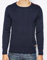 Thumbnail for your product : Selected Jumper With Button Neck