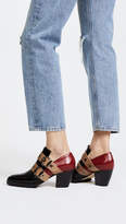 Thumbnail for your product : Steiger Buckle Heeled Loafers