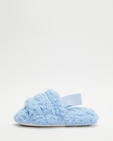 Thumbnail for your product : Cotton On Women's Blue Slippers - Sammy Slippers - Kids-Teens - Size 11-12 at The Iconic