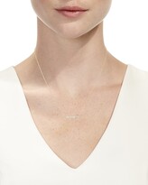 Thumbnail for your product : Suzanne Kalan 18K Yellow Gold Diamond Baguette Necklace, 0.30 tdcw