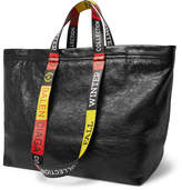 Thumbnail for your product : Balenciaga Arena Medium Creased-Leather Tote Bag