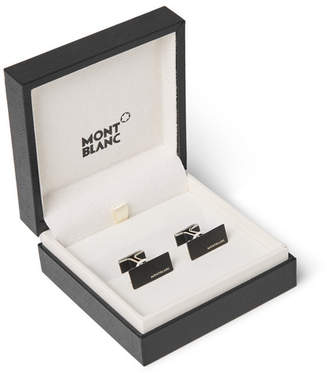 Montblanc Pvd-Coated Stainless Steel Cufflinks