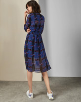 Thumbnail for your product : Ted Baker LAVEN Robot check shirt dress
