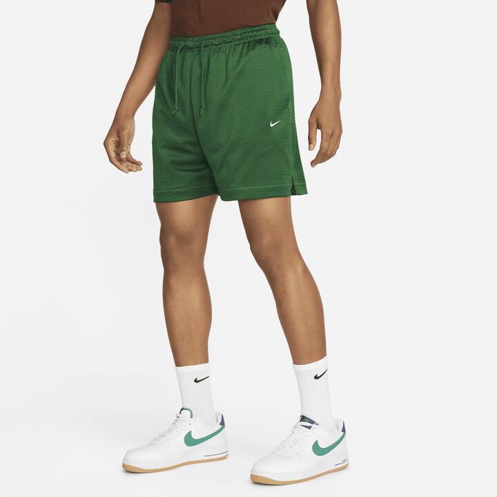 Nike Men's Sportswear Authentics Mesh Shorts in Green - ShopStyle