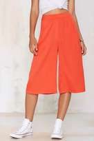 Thumbnail for your product : Nasty Gal Factory Cool Lots Culottes - Red
