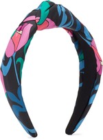 Thumbnail for your product : Kate Spade Floral Swirl Silk Headband