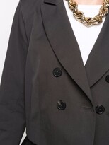 Thumbnail for your product : BA&SH Cropped Cotton Blazer