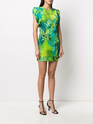 Versace Jungle Print Mini Dress