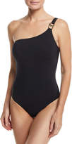 Thumbnail for your product : Tory Burch Gemini-Link One-Shoulder One-Piece Swimsuit