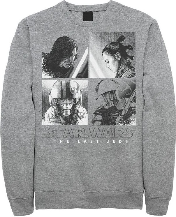 Men's Star Wars Last Jedi SquareUp Sweatshirt