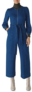whistles denim jumpsuit